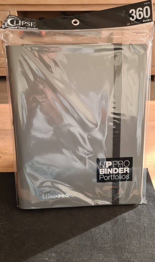 Ultra PRO Eclipse 9-pocket PRO-binder - Smoke Gray
