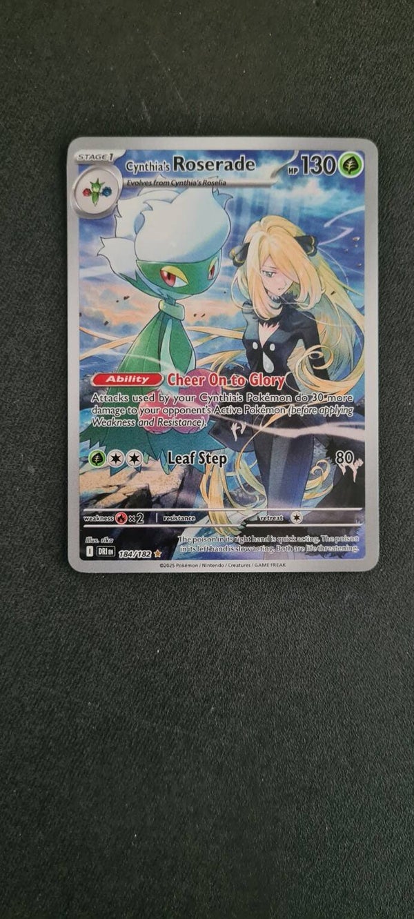 #184/182 Cynthia's Roserade