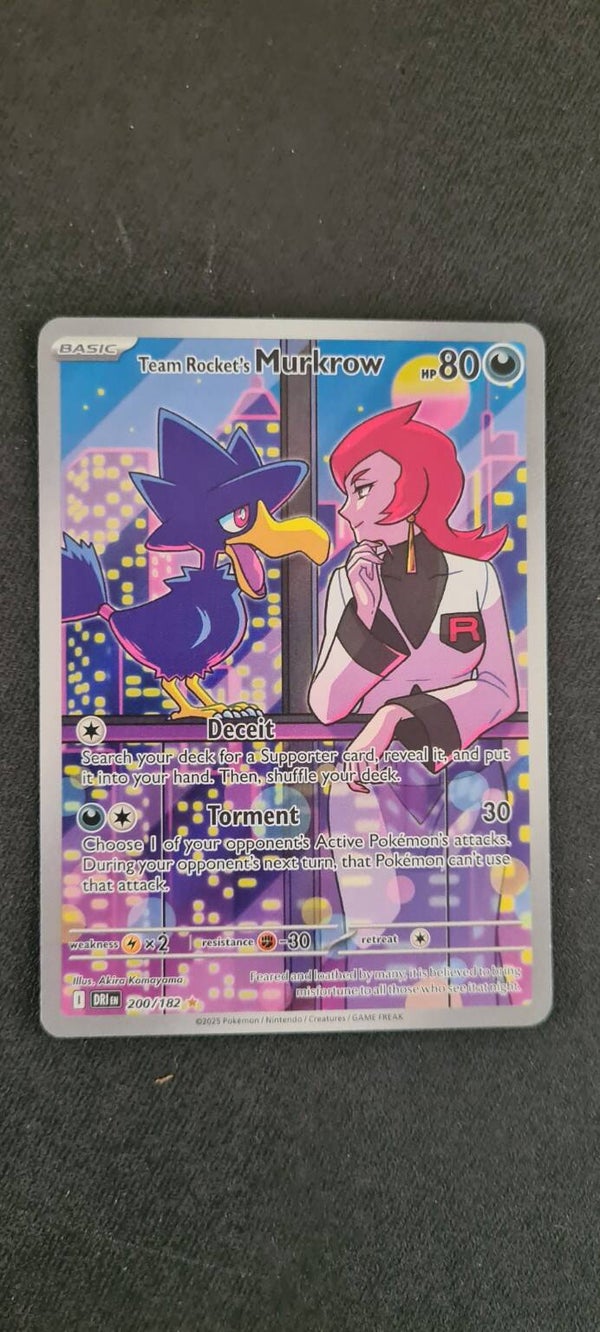 #200/182 Team Rocket's Murkrow