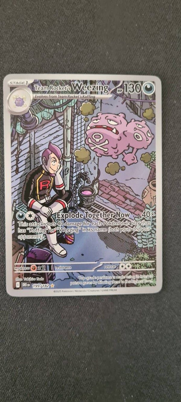 #199/182 Team Rocket's Weezing