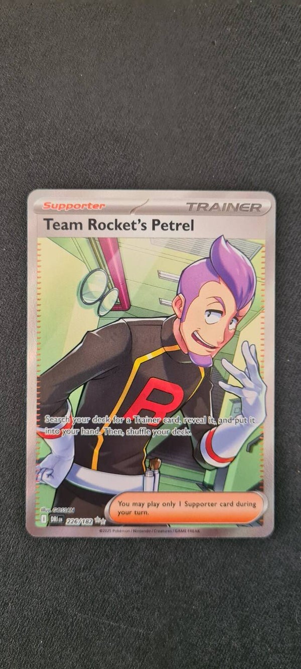 #226/182 Team Rocket's Petrel