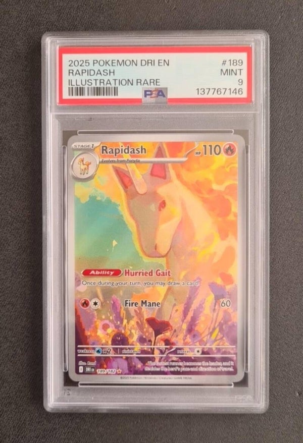 #189 Rapidash - PSA 9
