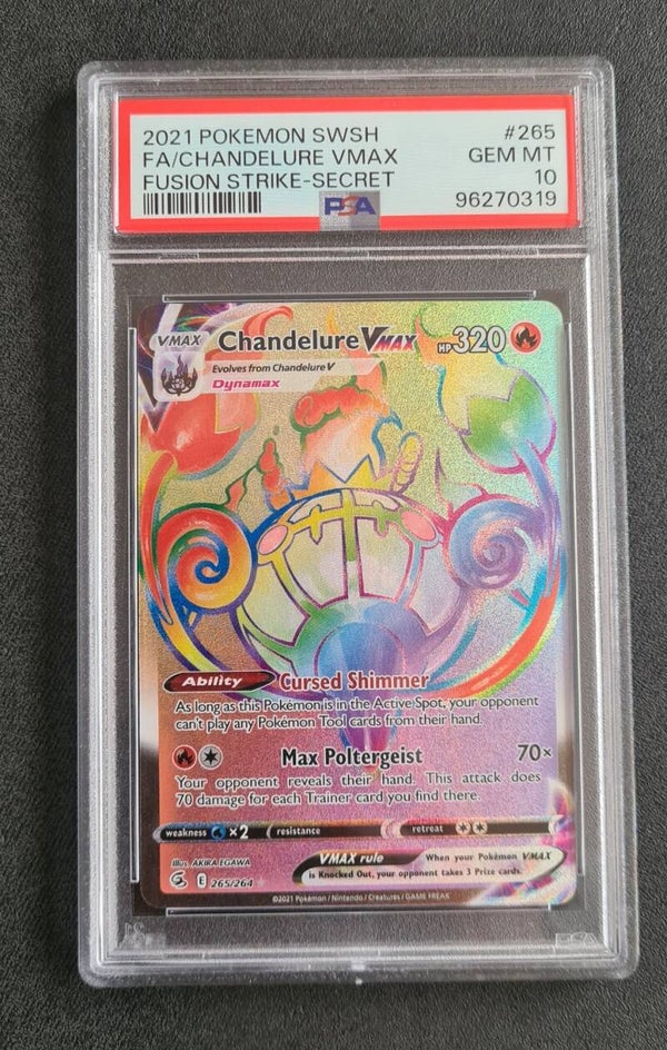 #265 Chandelure VMAX - PSA 10
