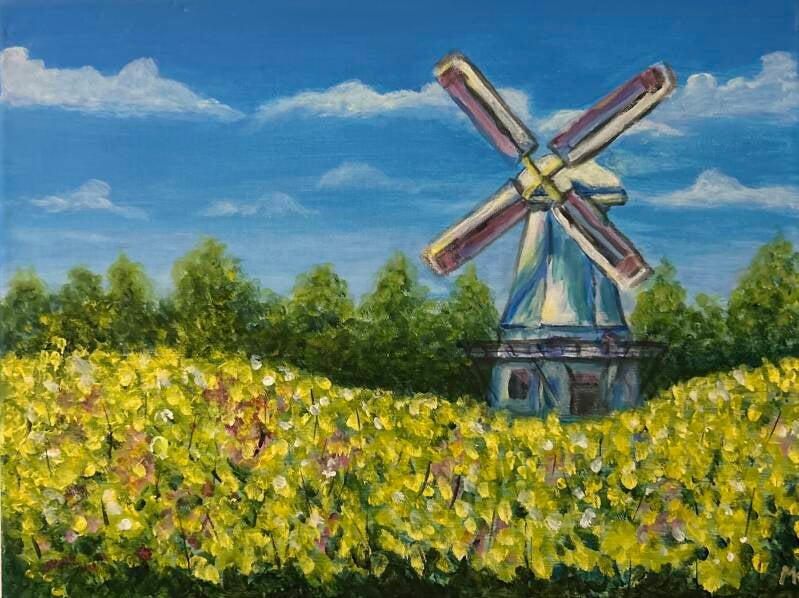 Sehnsucht, Acryl, 40x30 cm, PK C