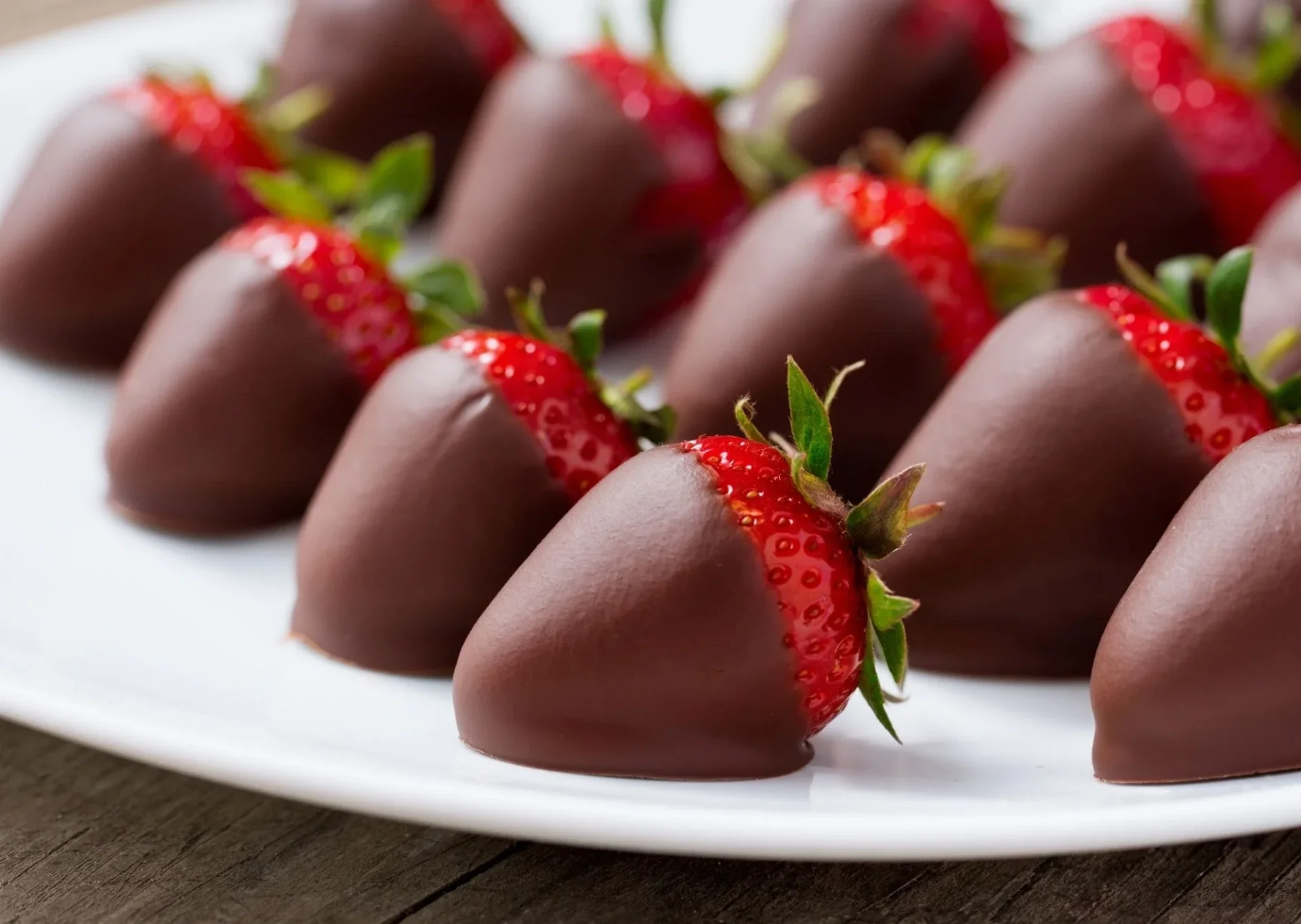 Chocolade Aardbeien