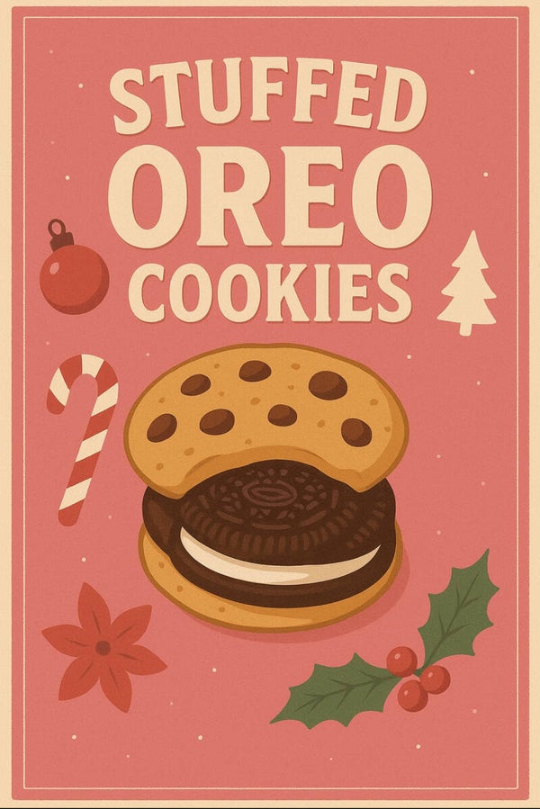 Christmas Crumble Cookies en Stuffed Oreo Cookies