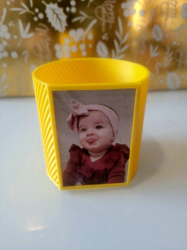 Photo bloempot/pennehouder