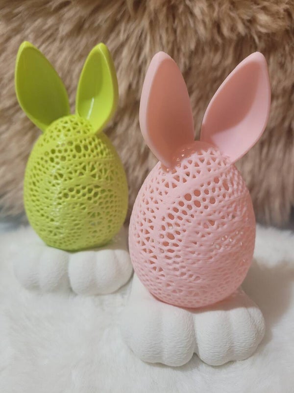 Eitje met oren en voetjes