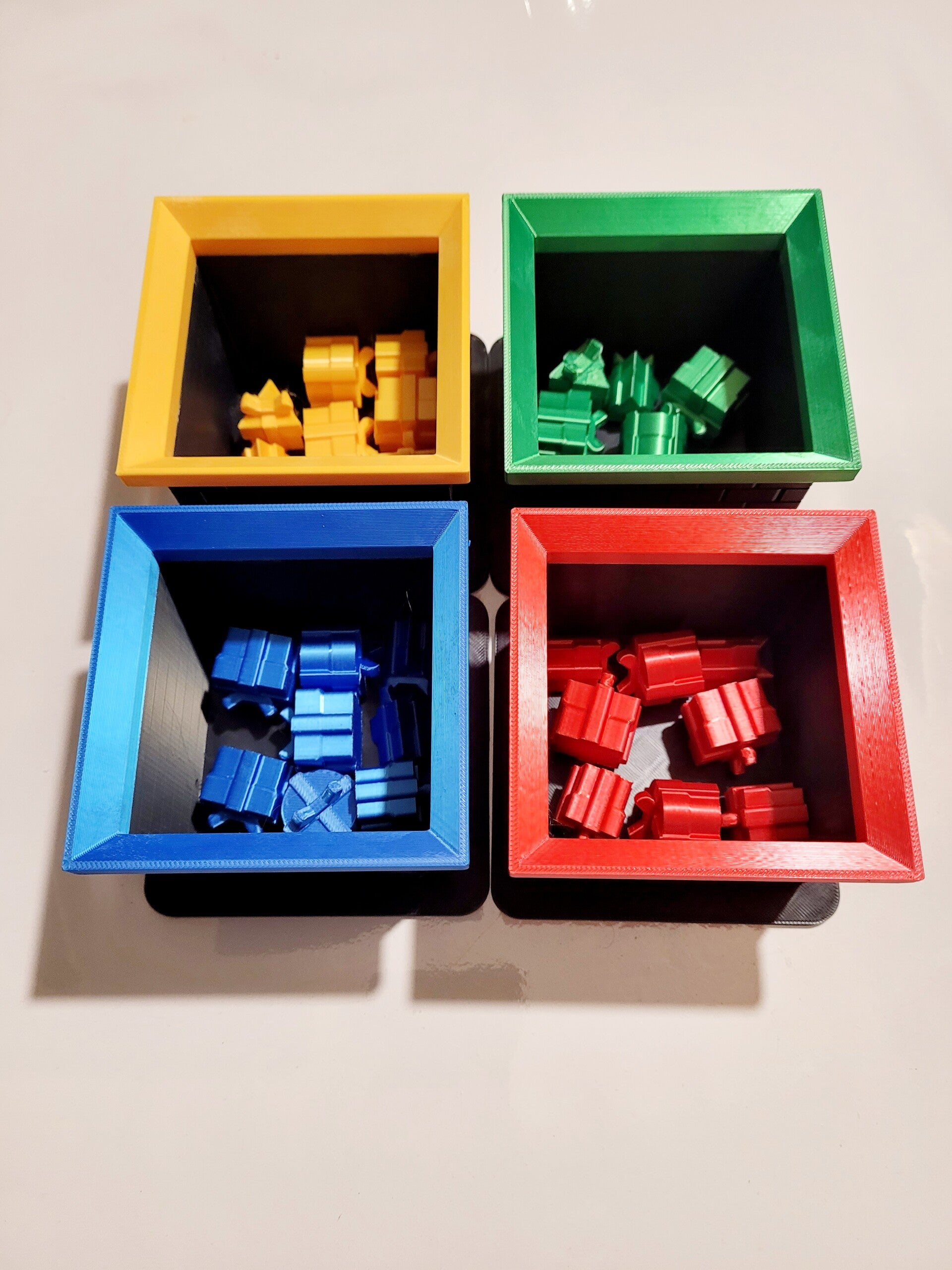 schoorstenen met pakjes