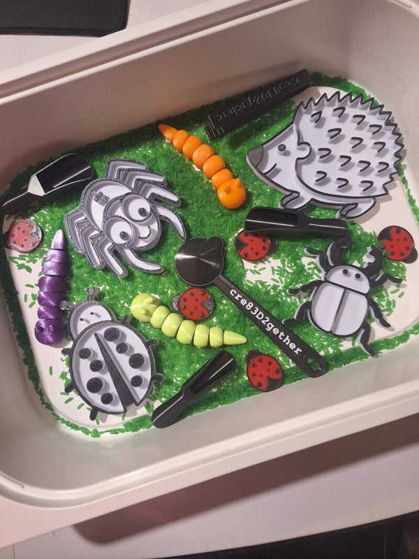 kriebeldieren sensory set