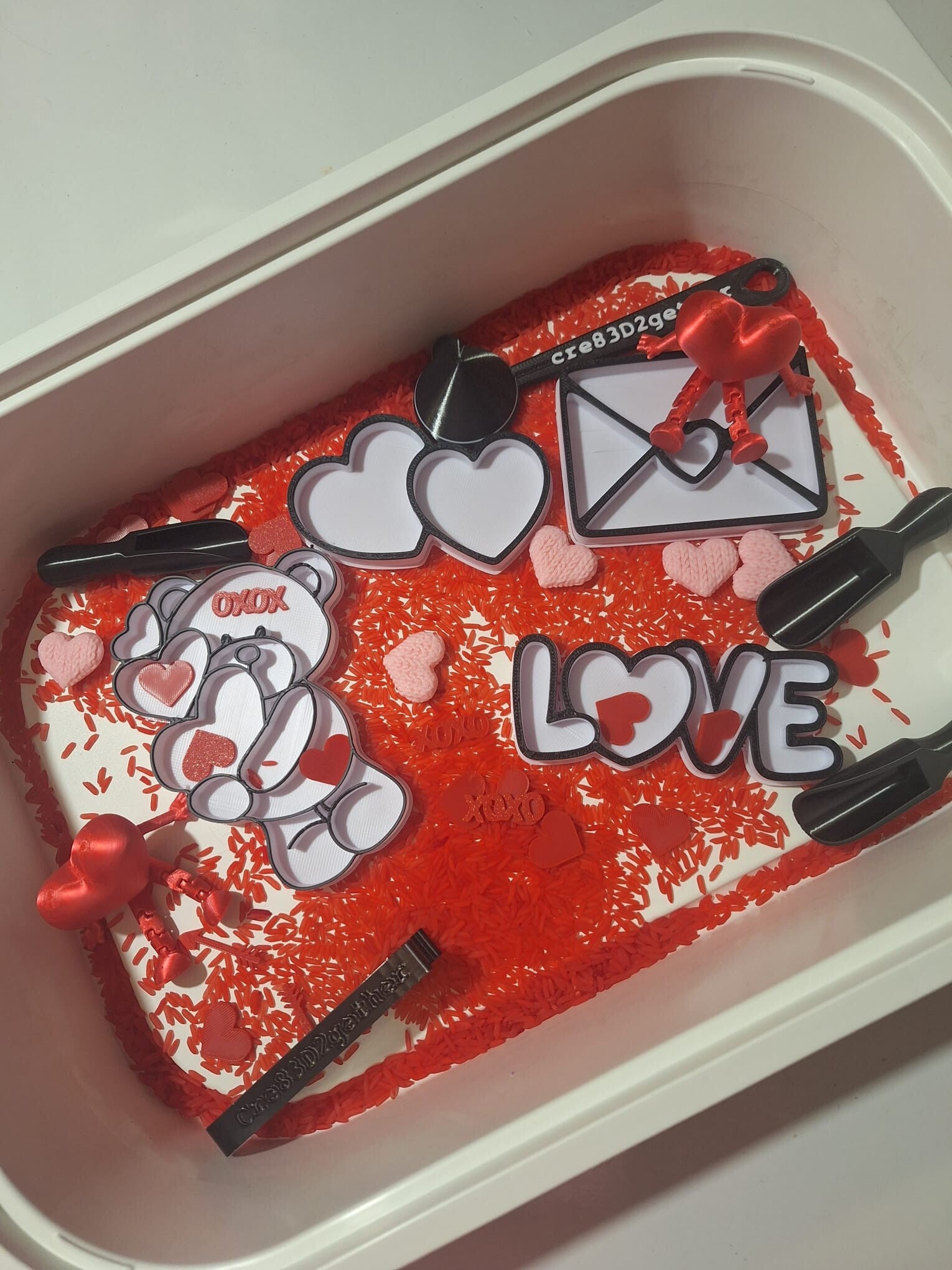 Valentijn sensory set