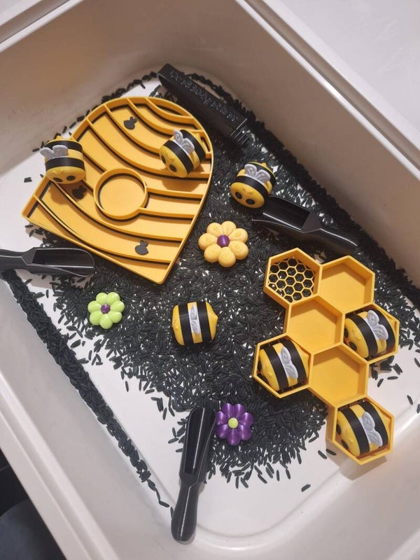 bij en honing sensory set