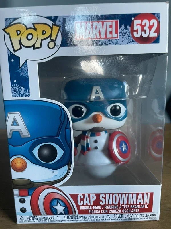 Funko pop Cap Snowman van Marvel