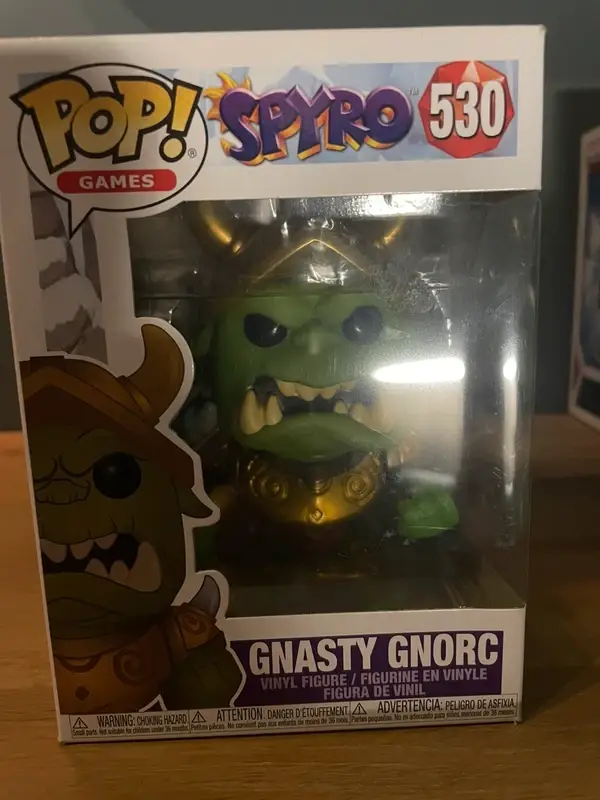 Funko pop Gnasty Gnorc van Spyro