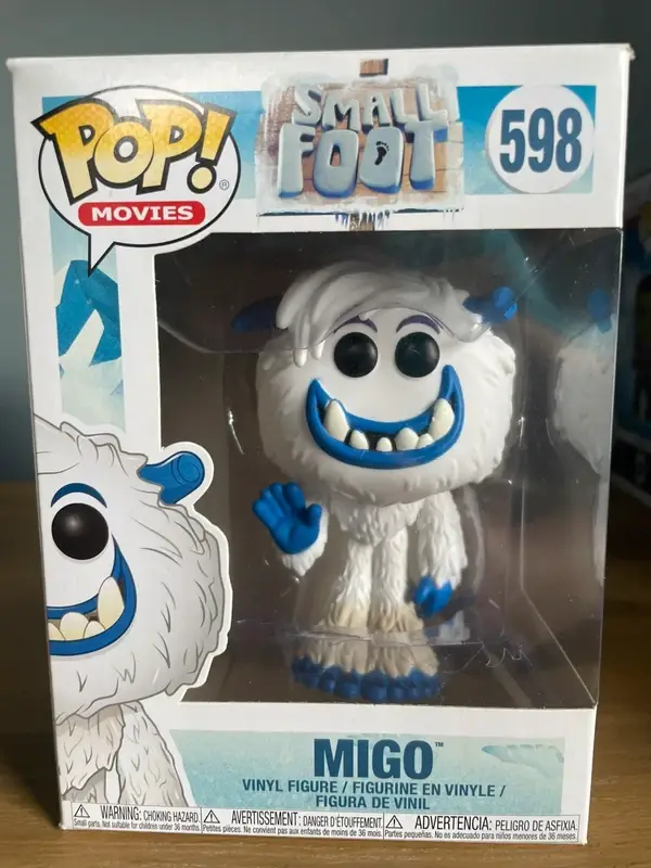 Funko pop Migo van Small Feet