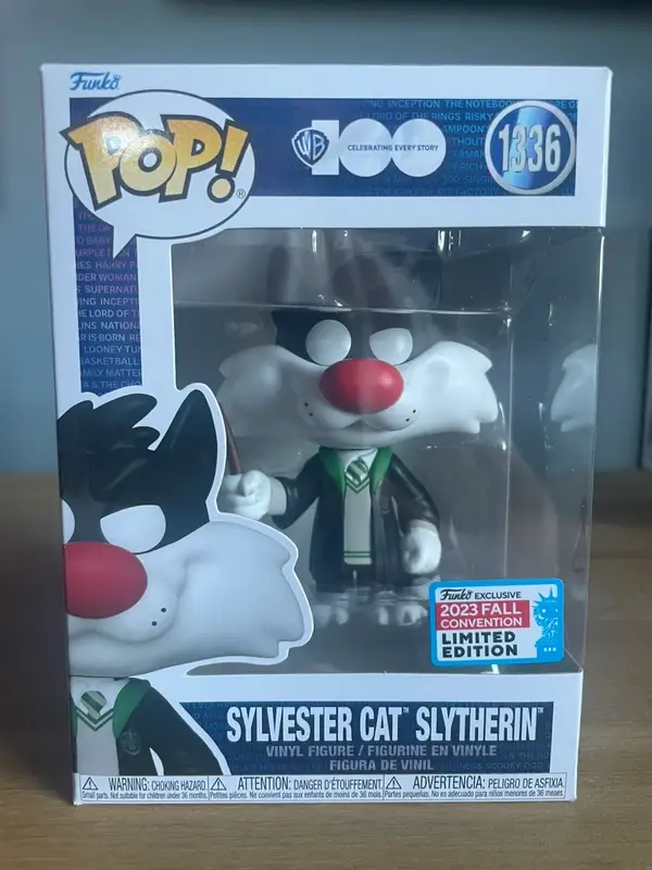 Funko Pop Sylvester Cat Slytherin Harry Potter