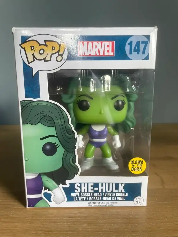 Funko Pop She-Hulk, Glow In The Dark Marvel
