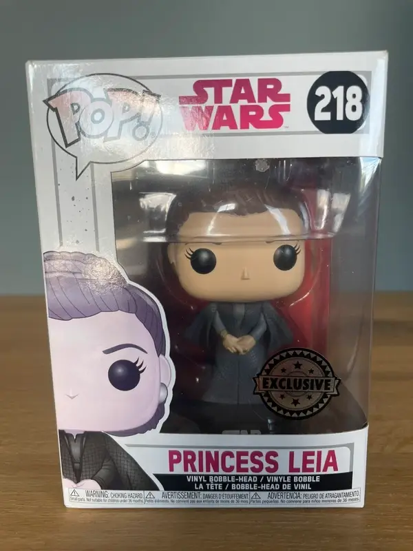 Funko Pop Star Wars Princess Leia #218 - Nieuw