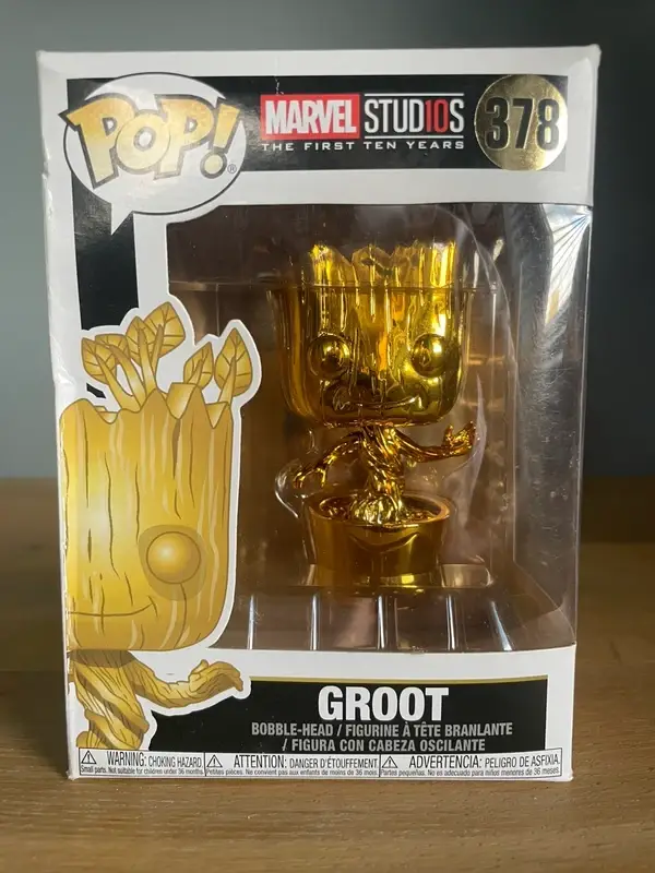 Funko Pop Groot - Marvel 10 Years Guardians of the Galaxy