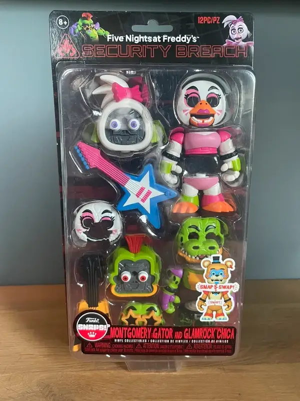 Funko Snaps FNAF Montgomery Gator & Glamrock Chica