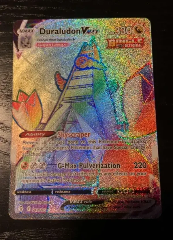 Pokémon Duraludon VMAX Rainbow - Zeldzaam!