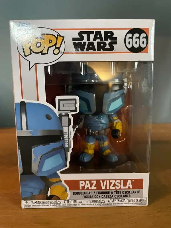Funko Pop Star Wars - Paz Vizsla #666