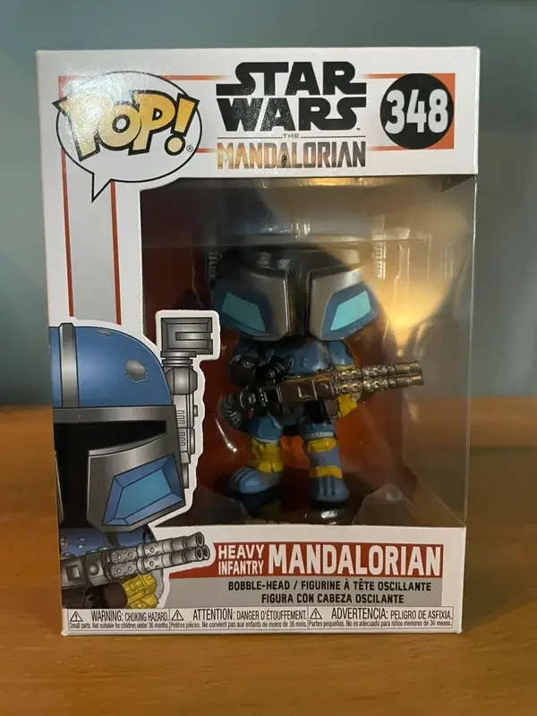 Funko Pop Heavy Infantry Mandalorian #348 Star Wars