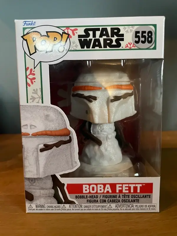 Funko Pop Boba Fett - Star Wars Christmas Editie