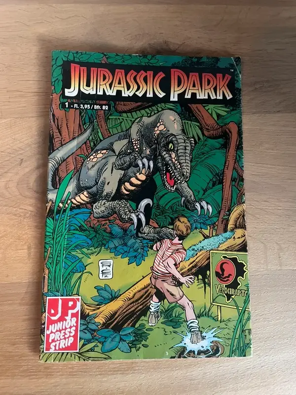 Jurassic Park Stripboek - Junior Press