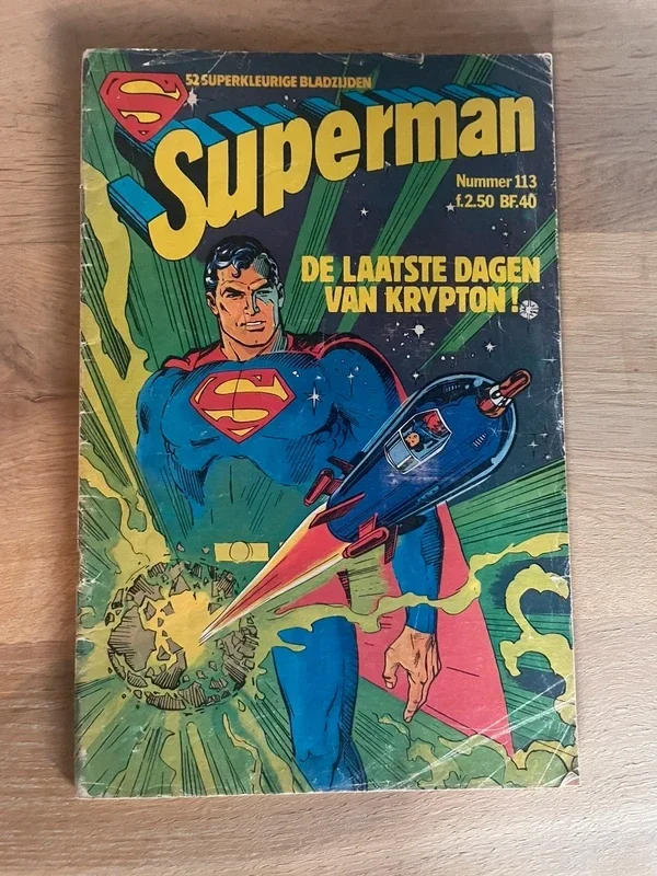 Superman: De Laatste Dagen van Krypton - DC Stripboek
