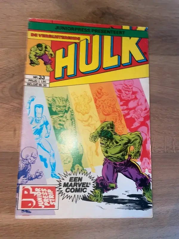 De verbijsterende Hulk - Marvel Stripboek