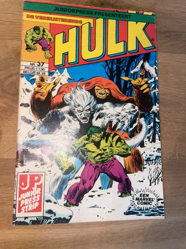 Hulk Stripboek Marvel - Juniorpress