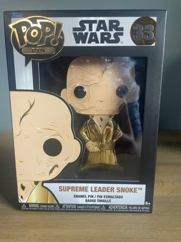 Funko Pin Supreme Leader Snoke Star Wars
