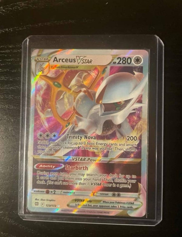 Arceus VSTAR Pokemon Kaart - 123/172