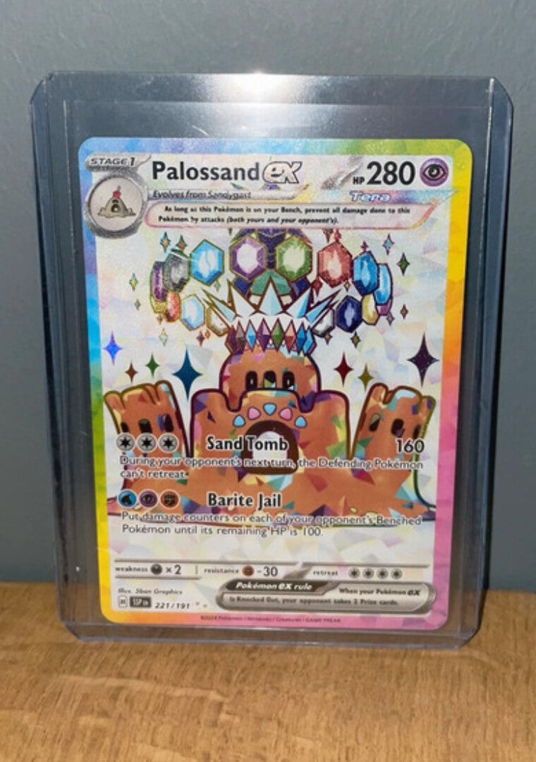 Pokémon Card Tera Palossand EX