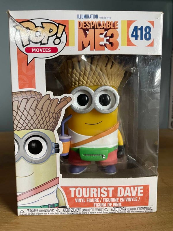 Funko Pop! Movies - Tourist Dave (Minions)