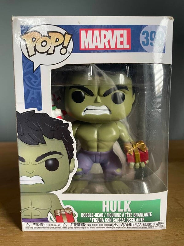 Funko Pop Marvel - Hulk Christmas #398