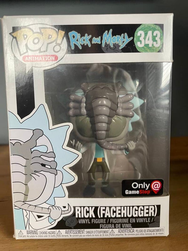 Funko Pop Rick Facehugger #343 - Rick and Morty
