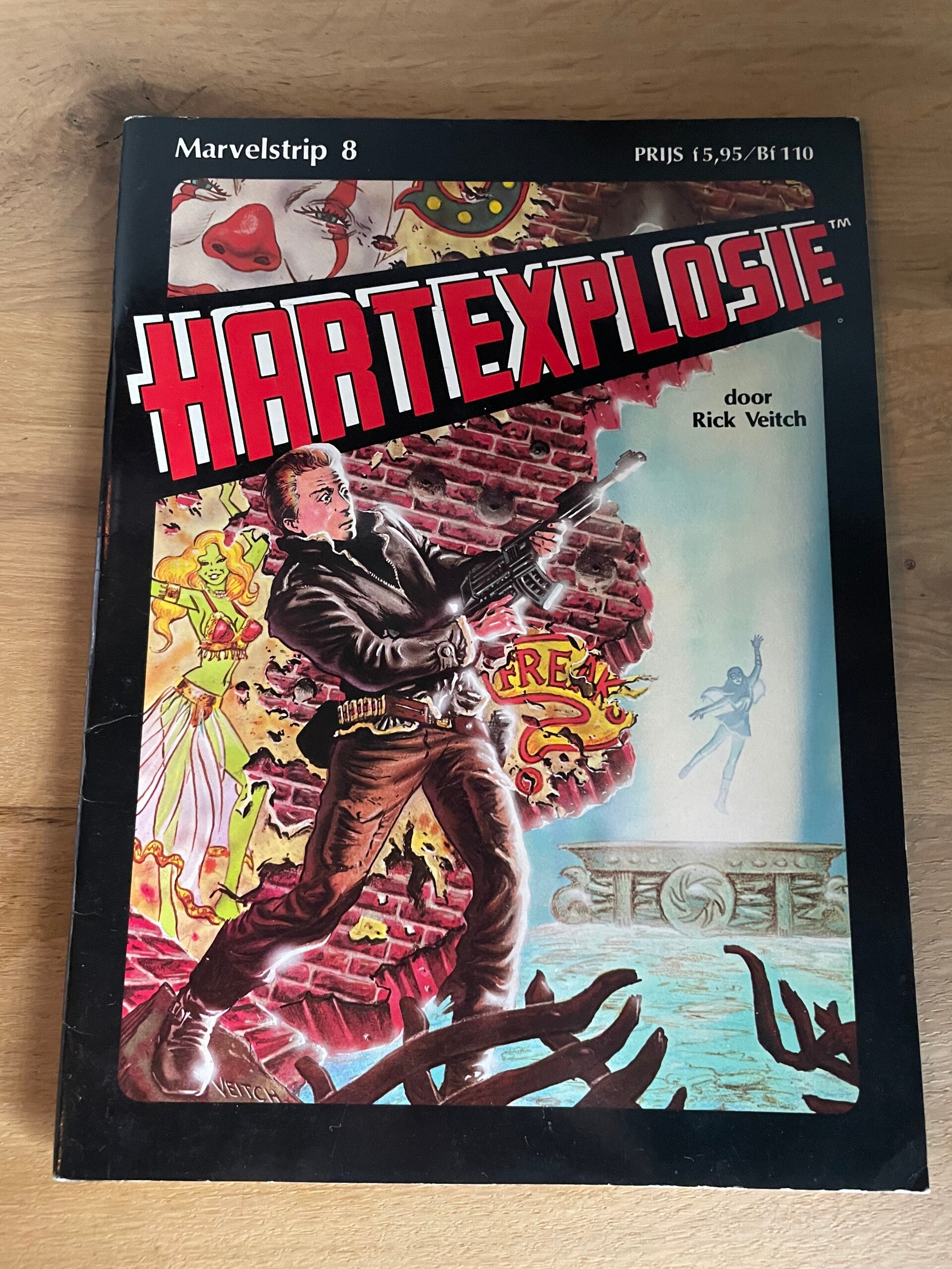 Hartexplosie - Marvelstrip 8 - Rick Veitch