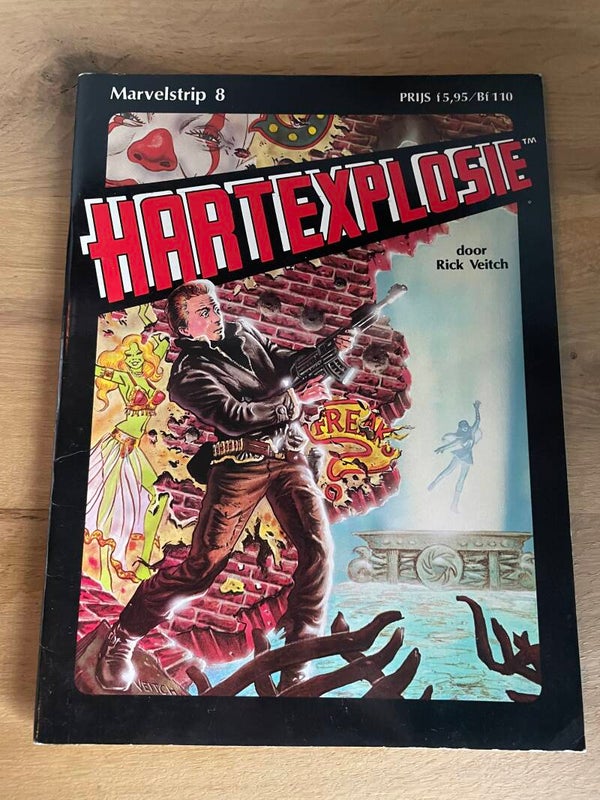 Hartexplosie - Marvelstrip 8 - Rick Veitch