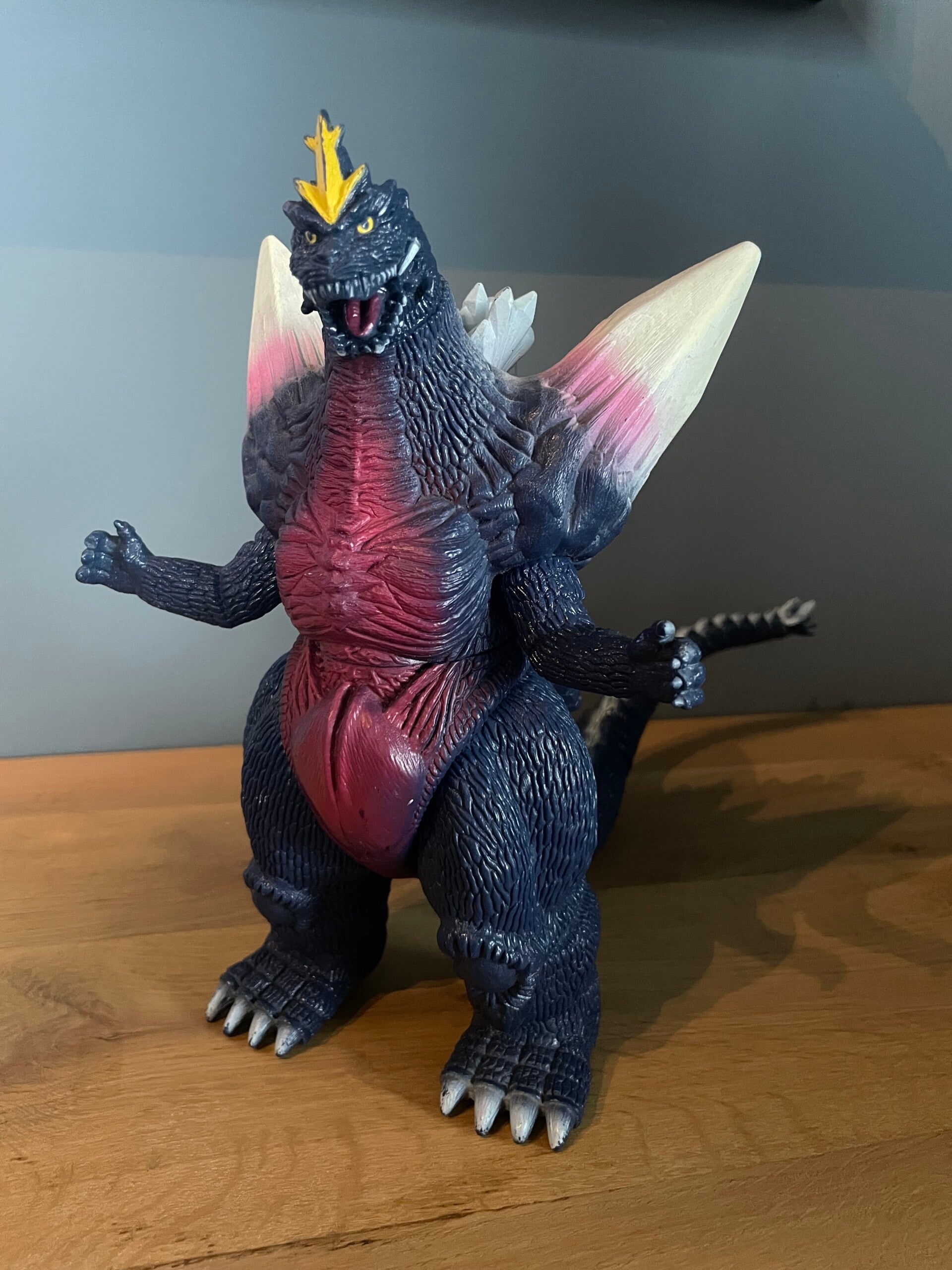 Godzilla Kaiju Space Godzilla sofubi soft vinyl Bandai, Japan 1994