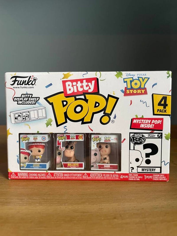 Funko Bitty Pops Toy Story - Hamm, Bullseye, Jessie