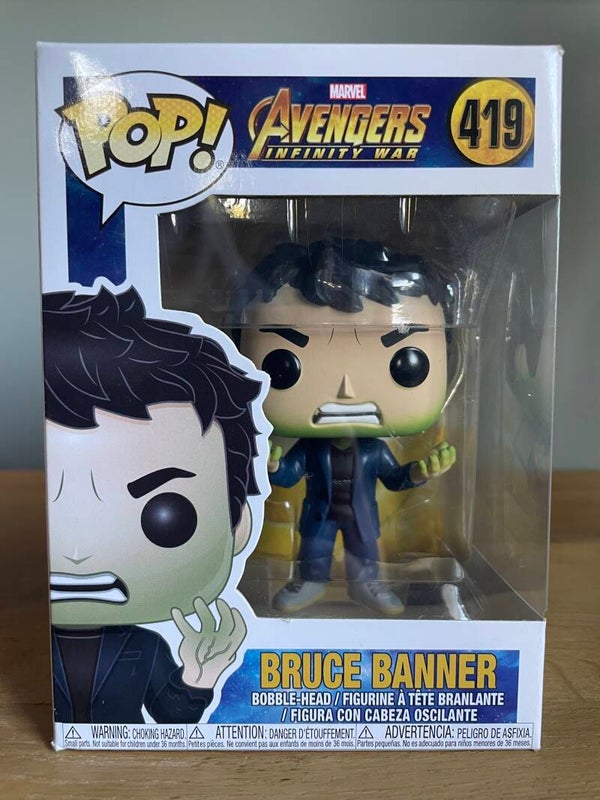 Funko Pop Bruce Banner - Avengers Infinity War Marvel