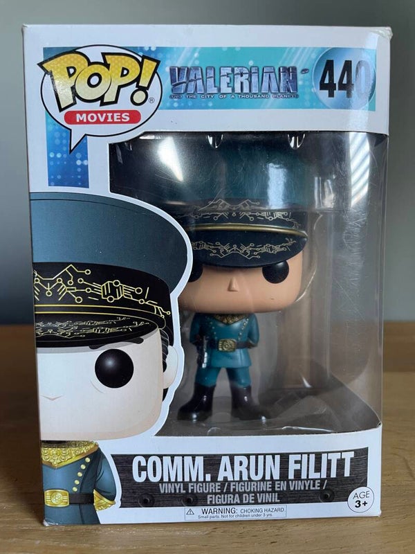 Funko Pop! Valerian - Comm. Arun Flitt #440