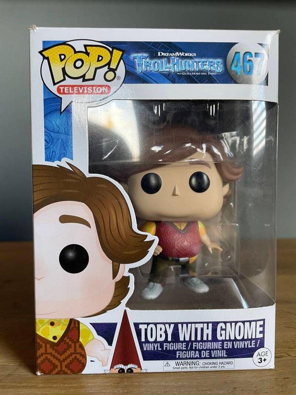 Funko Pop! Trollhunters - Toby with Gnome