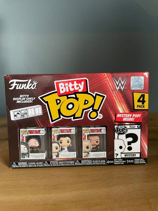 Funko Bitty Pop WWE: Undertaker, British Bulldog, Batista