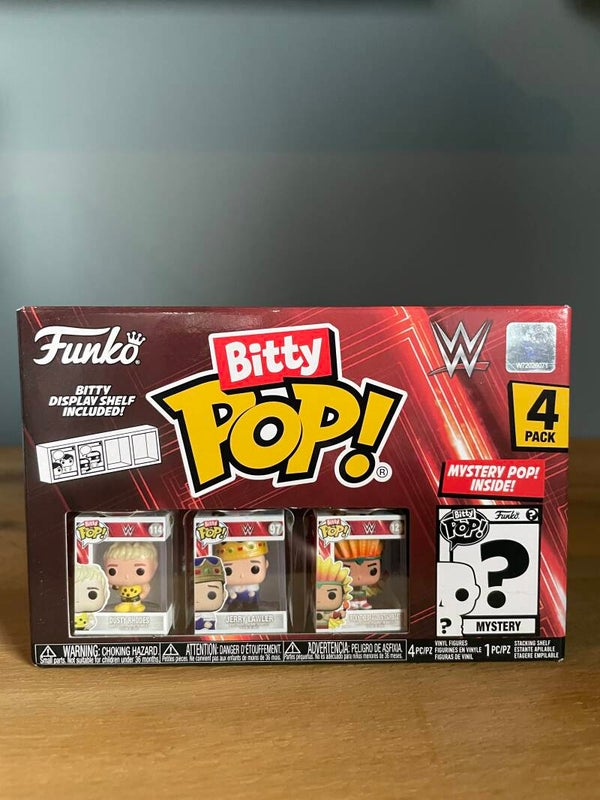 Funko Bitty Pop WWE: Dusty Rhodes, Lawler, Steamboat