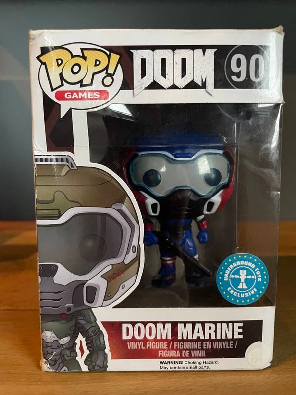 Funko Pop! Games: Doom Marine #90