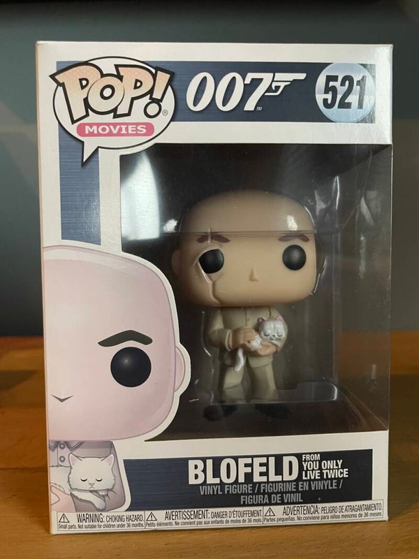 Funko Pop! Movies: Blofeld (James Bond 007) #521