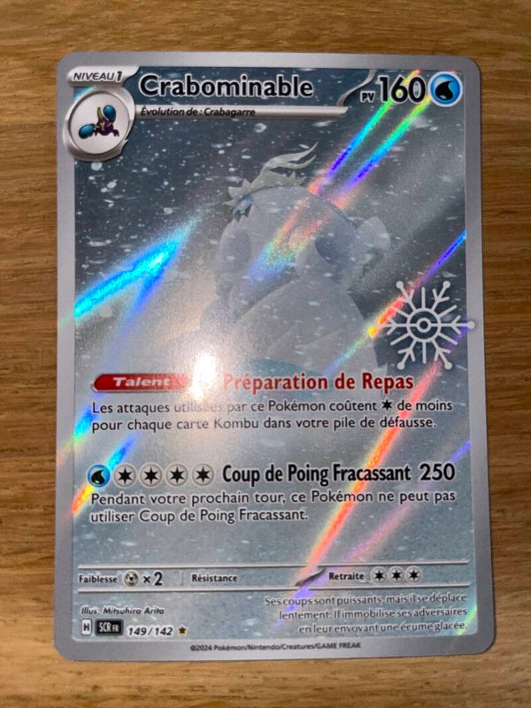 Crabominable 149/142 Stellar Crown Pokémonkaart